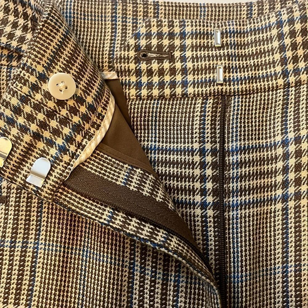 Veronica Beard Hunter button-detail cropped pants size 6 NWT $448 - Picture 6 of 10